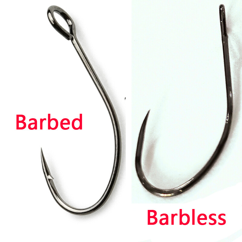 The Time 100 komada bodljikave udice od visokougljičnog čelika Udica za šaran Jednostruke udice za ribolov s prstenastim udicama Anzuelos za žlicu za mamac