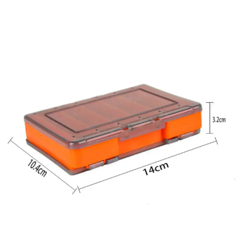 Kutija za ribolov s 12 odjeljaka Vanjska prijenosna dvostrana organizacija mamaca Višenamjenska visokokvalitetna kutija za ribolovni alat