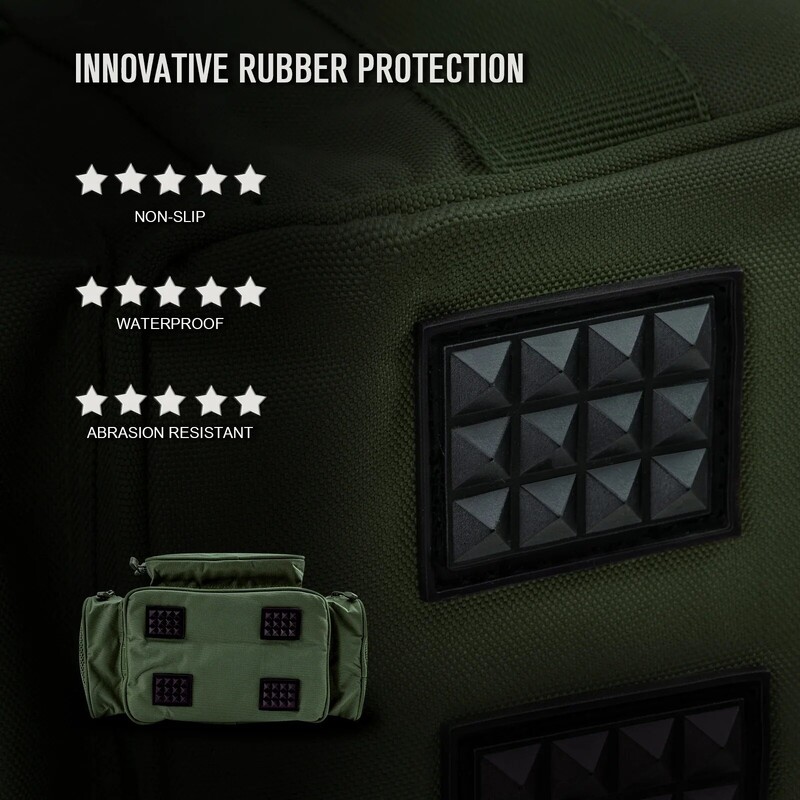 Goture žvejybos reikmenų krepšiai 38 * 23 * 19 cm pečių krepšys, didelės talpos 600D Oksfordo audinio lauko dviračių kuprinė stovyklavimo krepšys iškylai