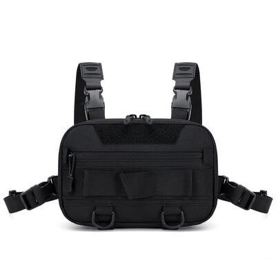 Nová rybárska náprsná taška pre mužov, tréningové tašky, vodotesné Molle nylonové horolezecké kempingové batohy, outdoorové cestovné vesty, batoh na pás