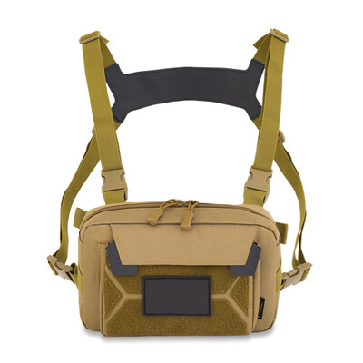 Nová rybárska náprsná taška pre mužov, tréningové tašky, vodotesné Molle nylonové horolezecké kempingové batohy, outdoorové cestovné vesty, batoh na pás