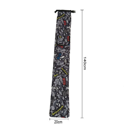 Πτυσσόμενη τσάντα ψαρέματος παραλλαγής 130/140cm Αδιάβροχη τσάντα ψαρέματος μεγάλης χωρητικότητας Είδη ψαρέματος Τσάντα Θήκη για καλάμι