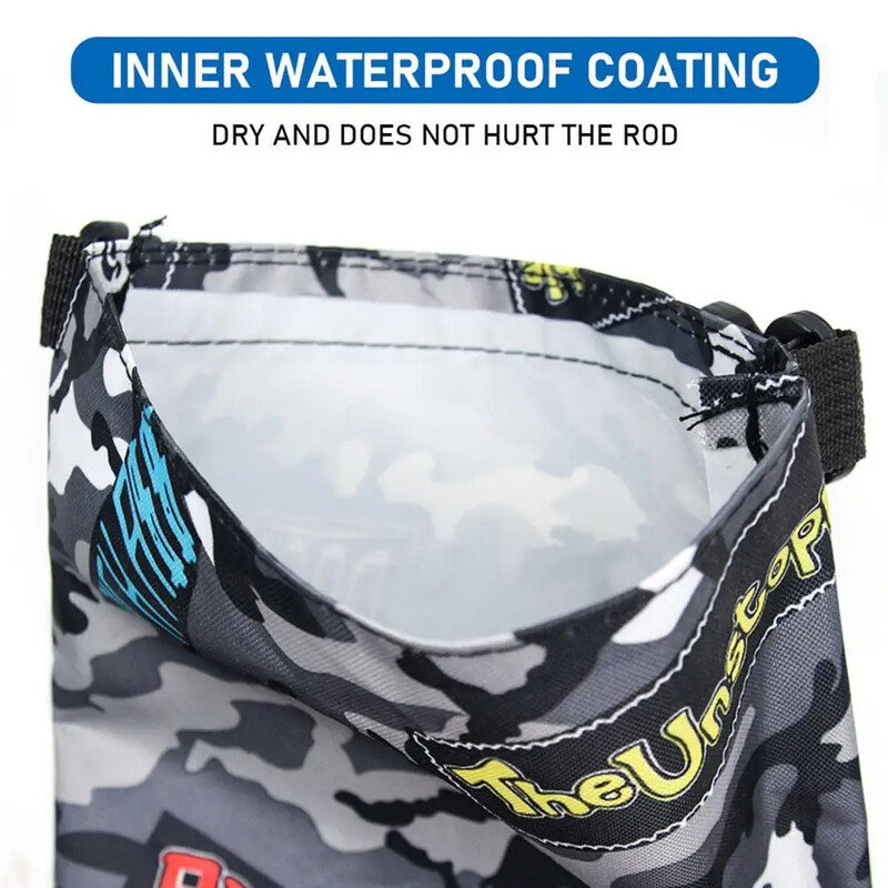 Πτυσσόμενη τσάντα ψαρέματος παραλλαγής 130/140cm Αδιάβροχη τσάντα ψαρέματος μεγάλης χωρητικότητας Είδη ψαρέματος Τσάντα Θήκη για καλάμι