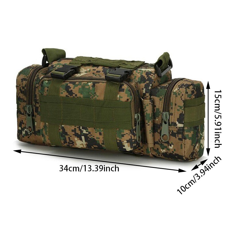 Torba oko struka za planinarenje na otvorenom 600D vodootporna Oxford torba za penjanje na rame Torba za pecanje i kampiranje Mochila Bolsa