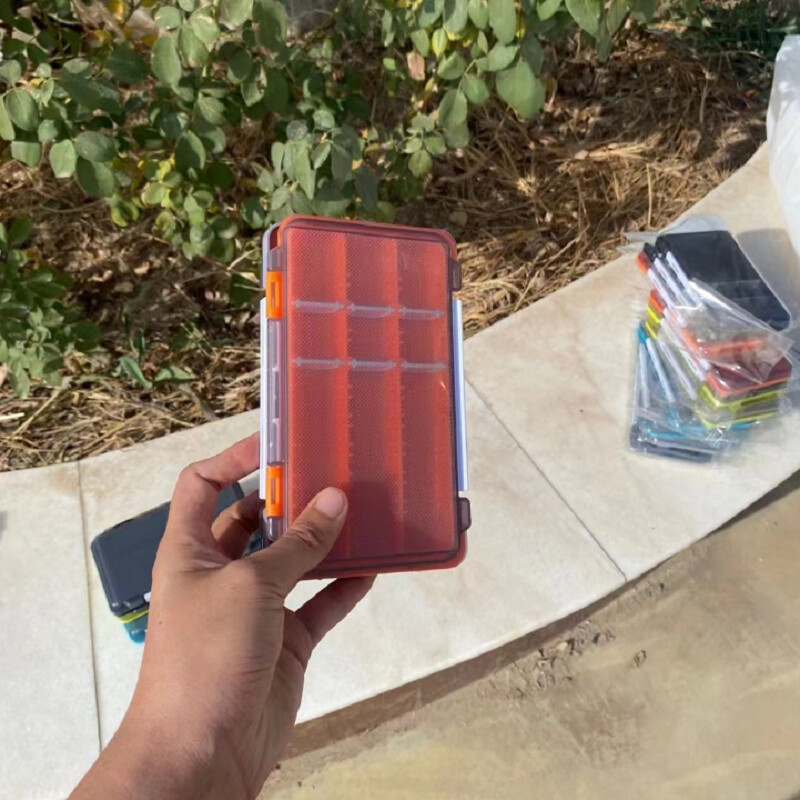 Žvejybos dėžutė Nešiojami priedai Dėžė Žvejo reikmenų dėžutė Plastikinės jaukų dėžutės Kabliukas Organizatorius Karpių žvejybos prekių laikymo įrankis