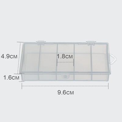 Dvostrana kutija za pohranu s 10 odjeljaka Mini leteći pribor za pecanje Kutija za pecanje Žlica za pecanje Udica Kutije za mamac Organizator Dodaci Pesca