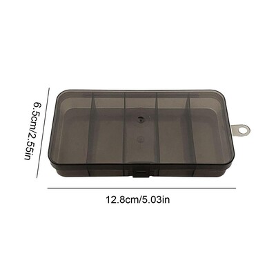 Kutija za spremanje varalica za ribolov, 5 rešetki, prozirnog dizajna, za varalice i udice