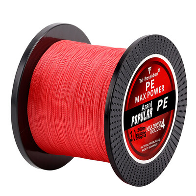 SeaKnight Brand Braided Line TP 500M 4 Strands Braided Fishing Line Smooth Multifilament PE 8-60LB Saltwater/Freshwater Sea LINE