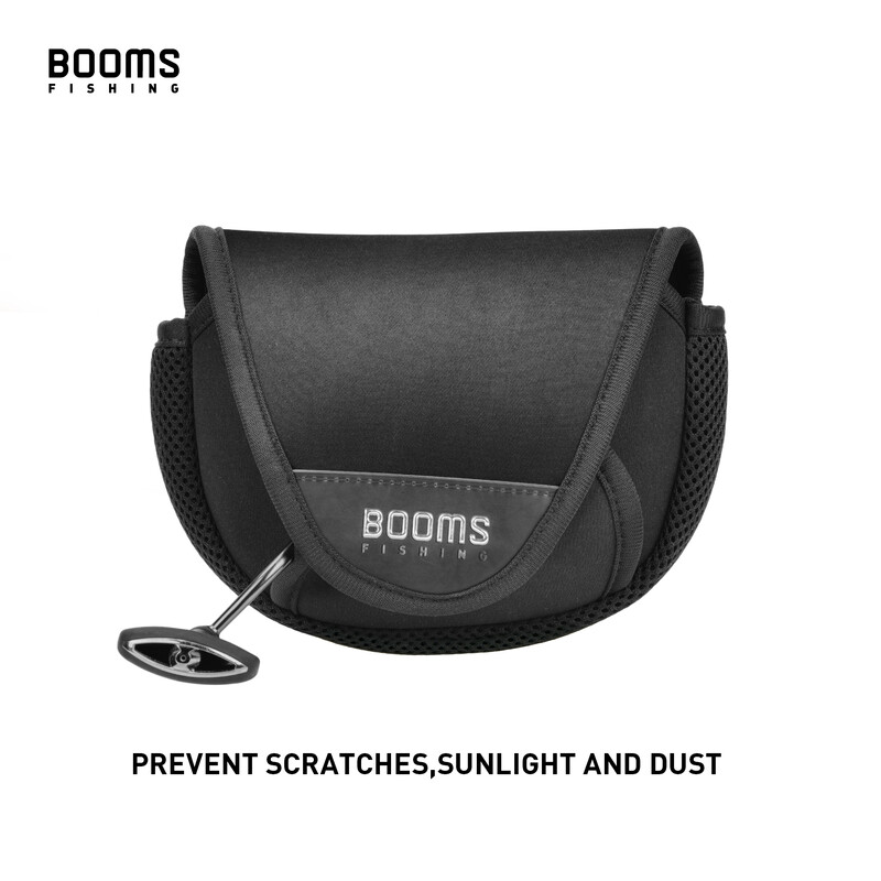 Booms Fishing RC2 Nova pecarska rola Zaštitna navlaka Baitcasting Reels Torba za pohranu Zaštitna torbica Pribor za ribolov