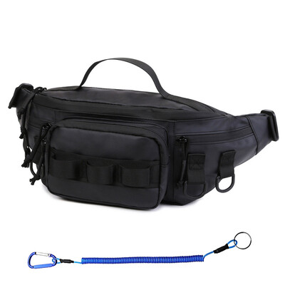 Višenamjenska torba za mamac za ribolov Muškarci Žene Lagana torba za prsa na otvorenom Lov Planinarenje Penjanje Najlonska vodootporna torba oko struka