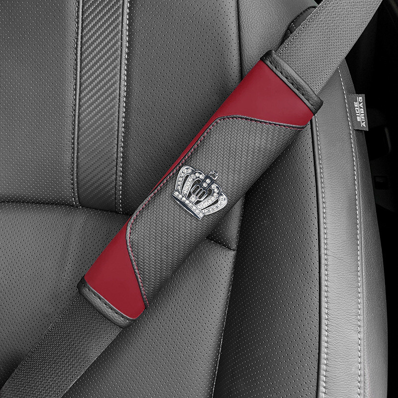 Prekogranična e-trgovina automobil kožni tepih od karbonskih vlakana kruna jastučić za rame sigurnosni pojas ručna kočnica