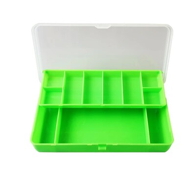 TAIYU prijenosna kutija za pribor za pecanje 11 odjeljaka Kutija za pohranu na dva sprata Pribor za pecanje šarana Udica za mamac Kutija s alatom za mekane mamce