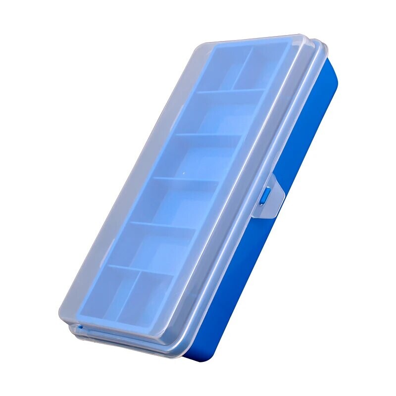 TAIYU prijenosna kutija za pribor za pecanje 11 odjeljaka Kutija za pohranu na dva sprata Pribor za pecanje šarana Udica za mamac Kutija s alatom za mekane mamce