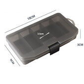 Kutija za ribolovni pribor za pohranu mamaca Zaštita od pada Odvojena u odjeljke Jednostavna za spremanje Plastična mala i prijenosna Visoka kvaliteta