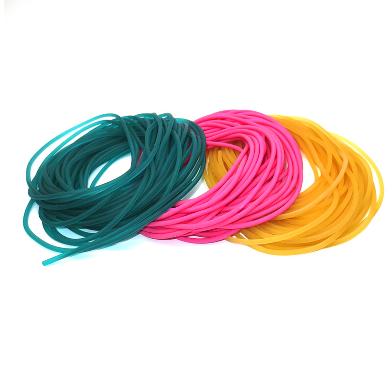 Elastické pevné gumové lano, upevňovacie lano na rybársky prút, upevňovacie lano, 10 m