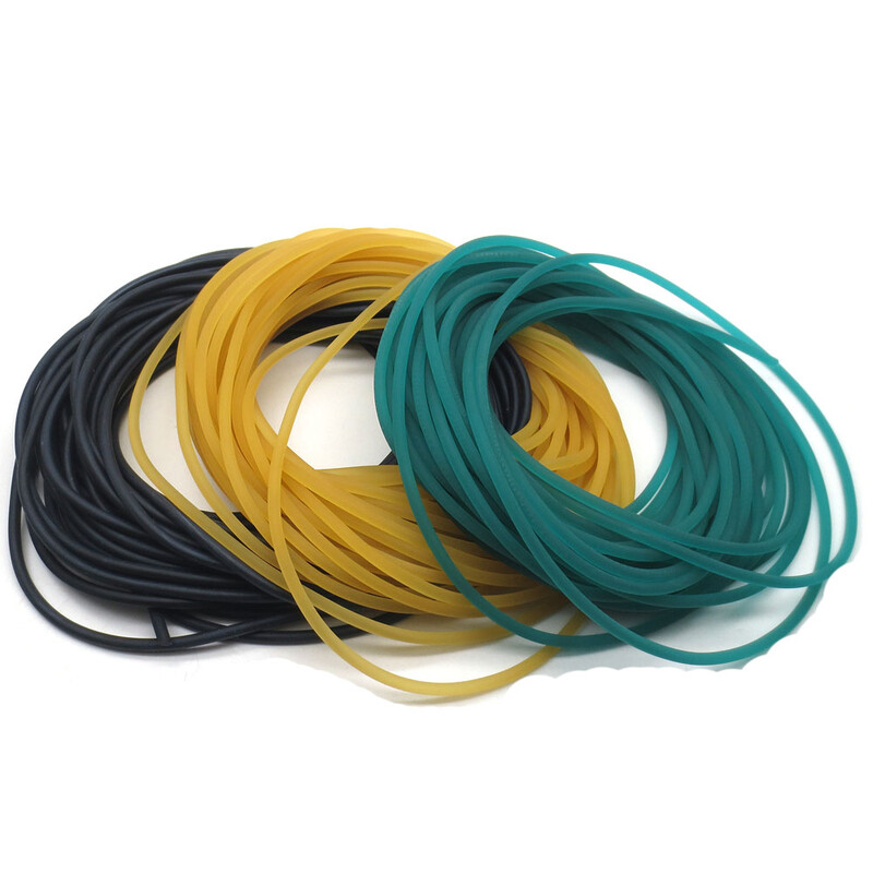 Elastické pevné gumové lano, upevňovacie lano na rybársky prút, upevňovacie lano, 10 m