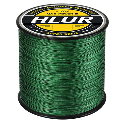 HLUR X4 pletena struna za pecanje 4 niti 1000M 500M 300M 100M Multifilamentna PE struna Super jaka 8-80LB Konac za šarana Japanska žica