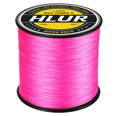 HLUR X4 pletena struna za pecanje 4 niti 1000M 500M 300M 100M Multifilamentna PE struna Super jaka 8-80LB Konac za šarana Japanska žica