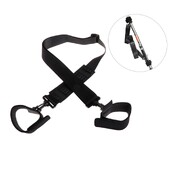 Popruh na nosenie rybárskeho prútu, nastaviteľný ramenný opasok, cestovné náčinie, popruhy na nosič rybárskeho prútu, držiak na rybársky prút