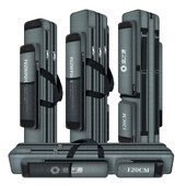 Vodotesný rybársky prút, 2/3 vrstvy, hrubá rybárska taška Oxford, 120 cm, úložný priestor na rybárske prúty, taška na náradie s veľkou kapacitou, prenosná rybárska taška