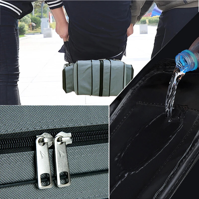 Vodotesný rybársky prút, 2/3 vrstvy, hrubá rybárska taška Oxford, 120 cm, úložný priestor na rybárske prúty, taška na náradie s veľkou kapacitou, prenosná rybárska taška