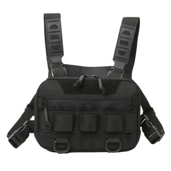 Σακίδιο πλάτης Tactical Chest Rig Camping Recon Kit Τσάντα Molle Vest EDC μπροστινή θήκη Daypack πολλαπλών χρήσεων για πεζοπορία ψάρεμα Lure T8U5