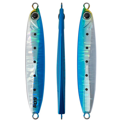 AOCLU 35g 45g 60g 80g 100g Coltsniper Speed Metal Jig Japan Long Cast Lure Morski ribolov Oblik sardine Svjetleći sjaj Reflektirajuća