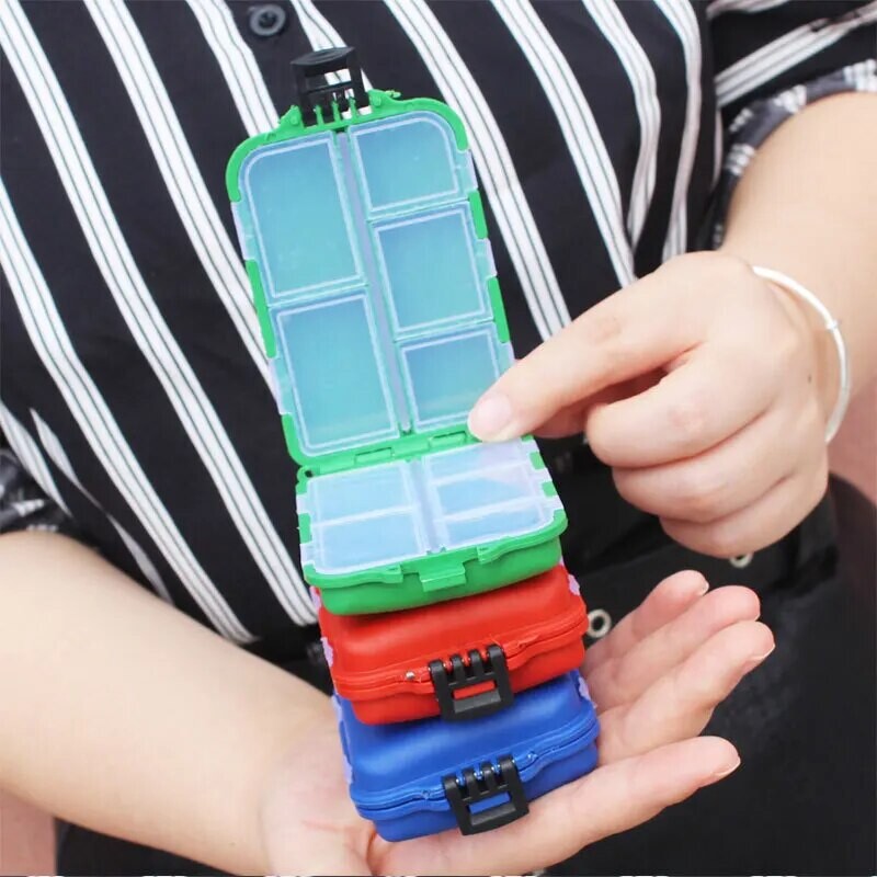 ABS materijal Kutija za riblji pribor 38,5 g Kutija za mamac Prijenosna kutija za pohranu OEM i na zalihama 4 boje visoke kvalitete