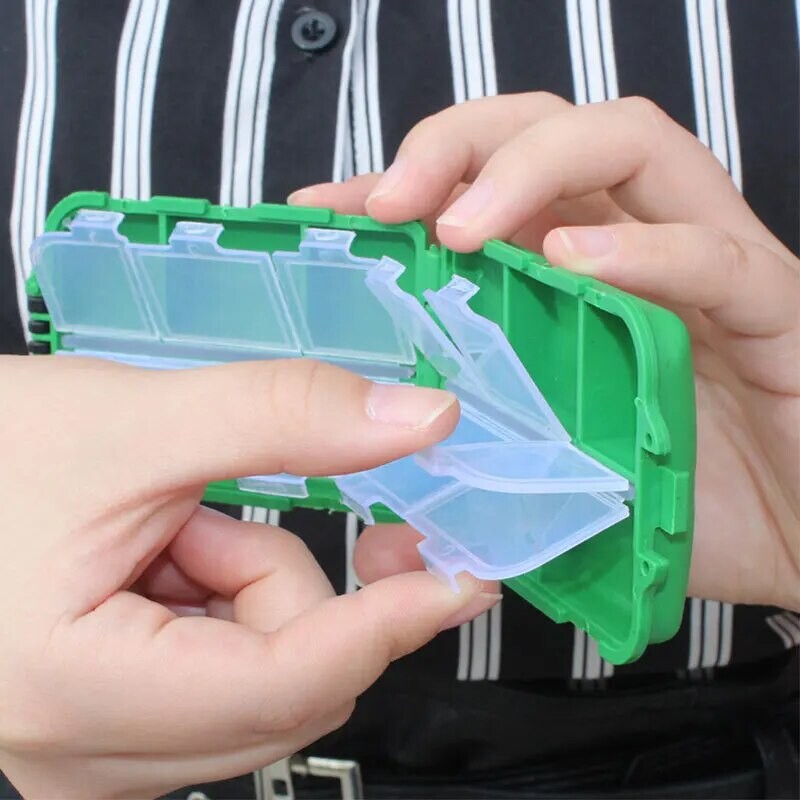 ABS materijal Kutija za riblji pribor 38,5 g Kutija za mamac Prijenosna kutija za pohranu OEM i na zalihama 4 boje visoke kvalitete