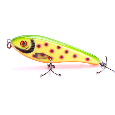 TREHOOK 21g 9cm Jerkbait Rattlin Vib Fishing Lure Tonući vobleri Štuka Umjetni mamci za ribolov Mamac Jerk Bait Pesca