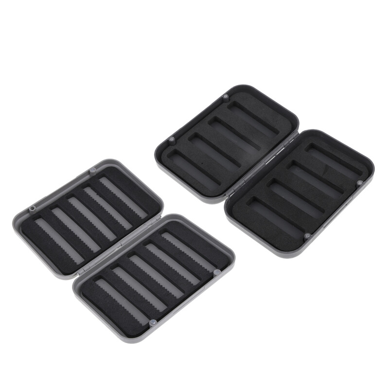 Vodootporna dvostrana vodootporna kutija za mušičarenje Kutija za kutiju za mušičarenje s prorezom od pjene Organizator Kutije za ribolovni pribor