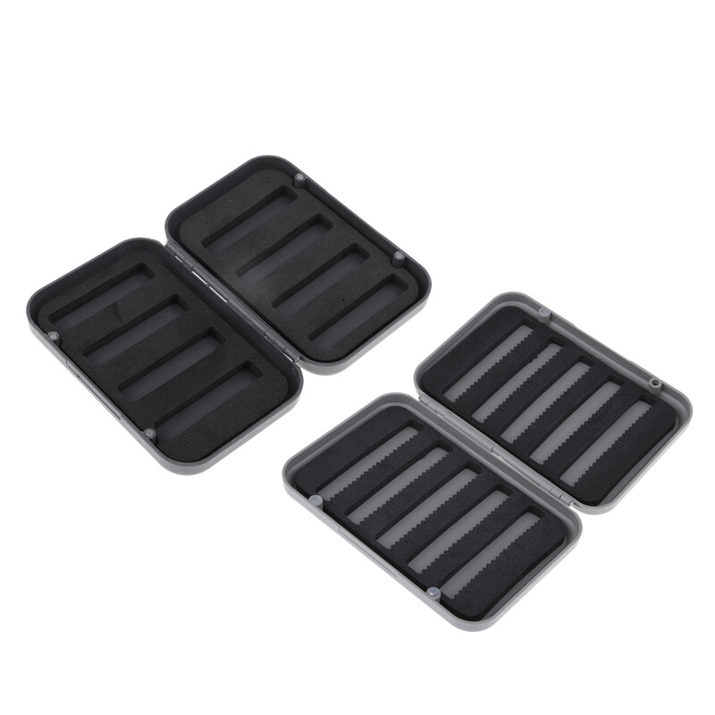 Vodootporna dvostrana vodootporna kutija za mušičarenje Kutija za kutiju za mušičarenje s prorezom od pjene Organizator Kutije za ribolovni pribor