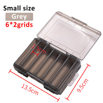 Kutije za mamac za ribolov Dvostrana kutija za mamac Plastična kutija za pohranu Kutija za lažni mamac za ribolov Vodootporna prijenosna kutija za pribor