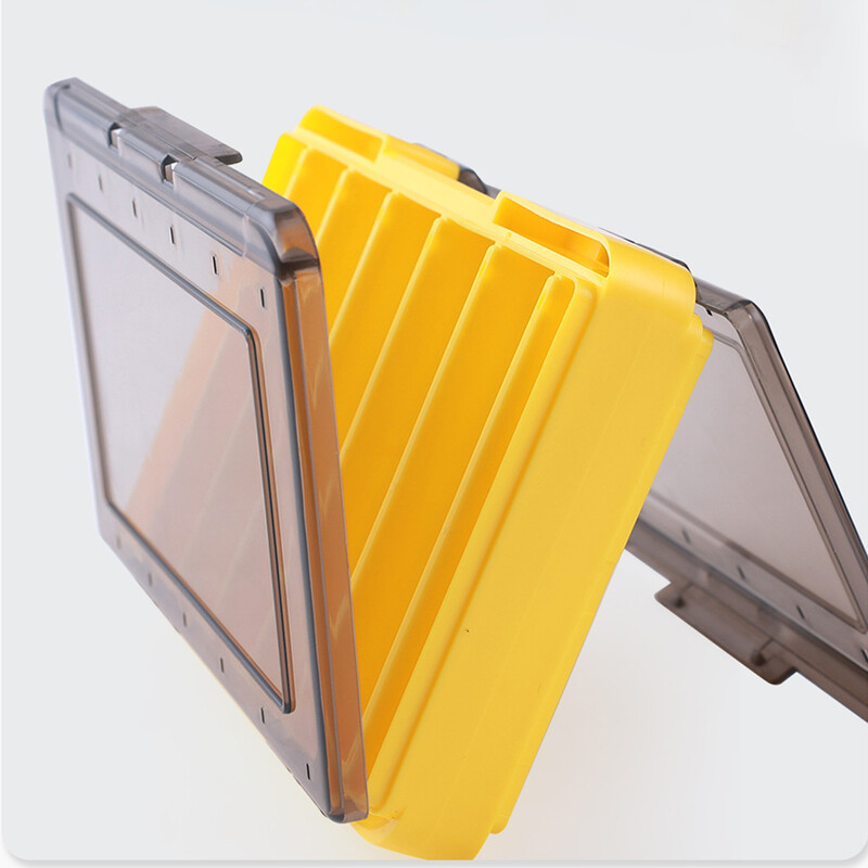 Kutije za mamac za ribolov Dvostrana kutija za mamac Plastična kutija za pohranu Kutija za lažni mamac za ribolov Vodootporna prijenosna kutija za pribor