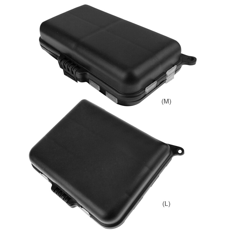 Kelių lizdų žvejybos reikmenų dėžė Žvejybos laikymo dėžutės Plastikinės jauko masalo kabliukų laikymo dėžutė Dvipusė atidaroma žvejybos reikmenys