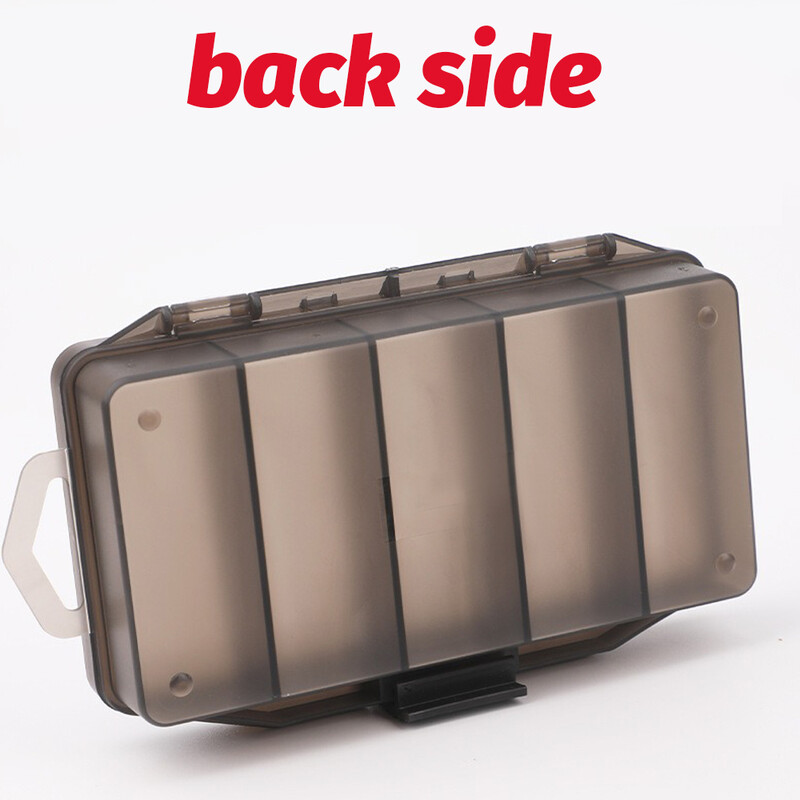 Prenosný 5-priehradkový priestorový box na rybárske náčinie, kontajner na návnady, háčiky, výstroj, náradie, boxy na náradie, držiak na kapor a rybárske náčinie, puzdro na úschovu