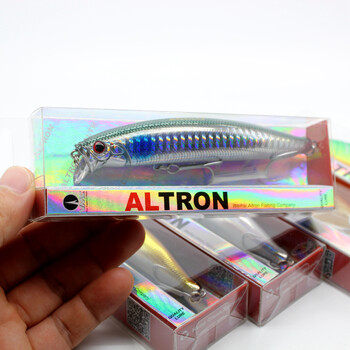 AOCLU Seabass Killer Floating Wobbler 105mm 17,9g 0,1-0,5m Hard Bait Minnow Jerk Bionic Fishing Lure Weight Transfer Long Cast