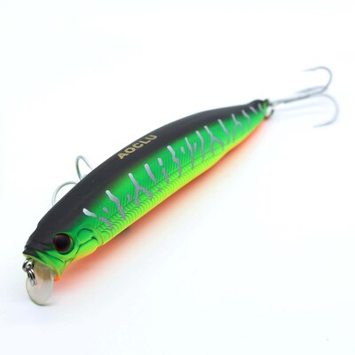 AOCLU Seabass Killer Plutajući vobler 105 mm 17,9 g 0,1-0,5 m Hard Bait Minnow Jerk Bionic Fishing Lure Weight Transfer Long Cast