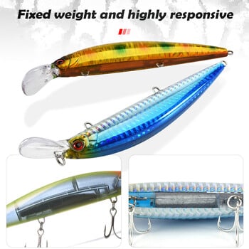 ALLBLUE Heavy Weight Minnow 90mm/110mm Sinking Jerkbait Longcast Fishing Lure Saltwater Sea Bass Πλαστικό τεχνητό δόλωμα