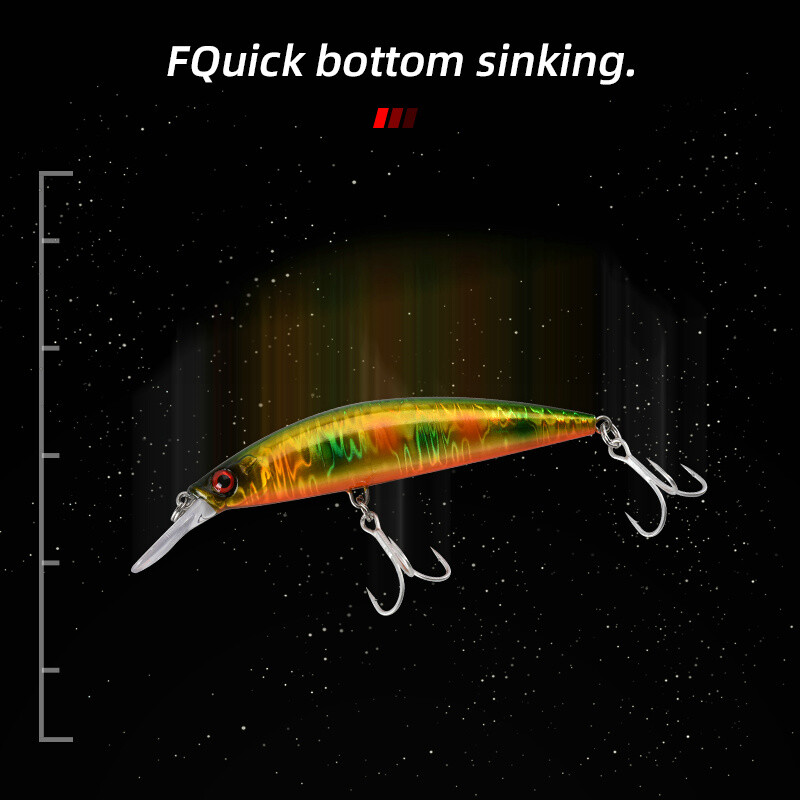 ALLBLUE Heavy Grey Minnow 90mm/110mm Sinking Jerkbait Longcast Naluca de pescuit Apă sărată Biban de mare Momeală artificială din plastic