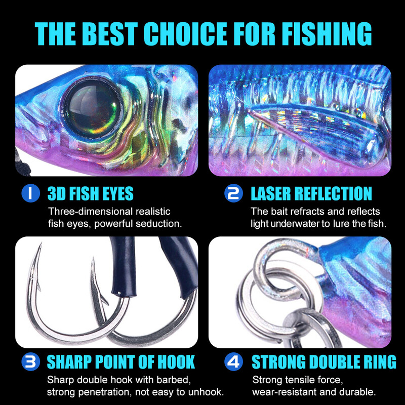 NEWUP Saltwater Casting Metal Lead Jig Lure slow Pitch Spoon Lure for Tuna Salmon Grouper 200g 185g 159g 117g 103g