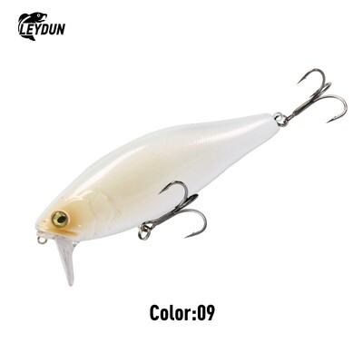 I-JACK Rybárske nástrahy Minnow 107,7 mm 30 g Plávajúce plávanie Vysokokvalitné tvrdé nástrahy Hlučný systém Wobblery na šťuky