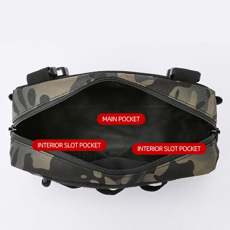 Torba za pribor za pecanje Ruksak s opremom za pecanje Fanny Pack Mamci za pecanje Uslužni kampiranje na otvorenom, planinarenje, preko ramena EDC torba za lov