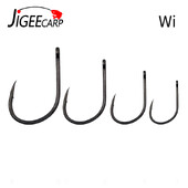 100 buc cârlige de pescuit boilies de momeală pentru crap cârlige acoperite cu oțel cu conținut ridicat de carbon.