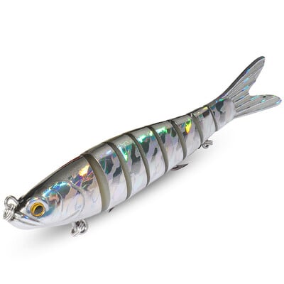 GOBAIT Swimbait 11g 16g 27g Viackĺbová nástraha, pomaly potápavá bionická plávajúca rybárska nástraha, trojháčik, kapor, rybárske potreby