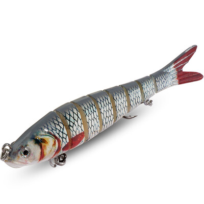 GOBAIT Swimbait 11g 16g 27g Viackĺbová nástraha, pomaly potápavá bionická plávajúca rybárska nástraha, trojháčik, kapor, rybárske potreby