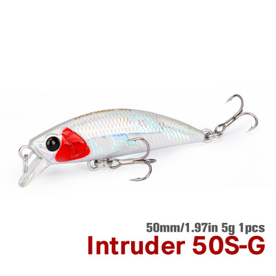 TSURINOYA 50mm 5g tonuća ribička varalica INTRUDER 50S TROUT Umjetni jerkbait tvrdi mamac štuka vobler Stream Crankbait