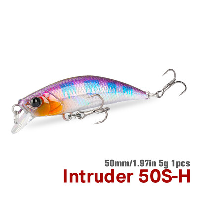 TSURINOYA 50mm 5g tonuća ribička varalica INTRUDER 50S TROUT Umjetni jerkbait tvrdi mamac štuka vobler Stream Crankbait