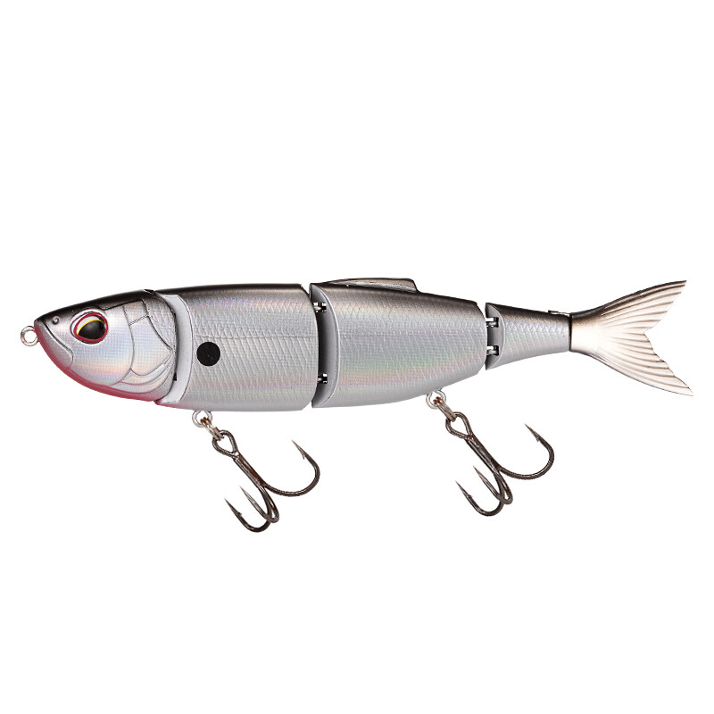 Fishgirl Lures Leurre Peche 4PLAY V2 SWIM & JERK 135mm 20g pomaly sa potápajúca nástraha z pravého sleďa na ostrieže, šťuky, pižmá, lososa, zubáča.