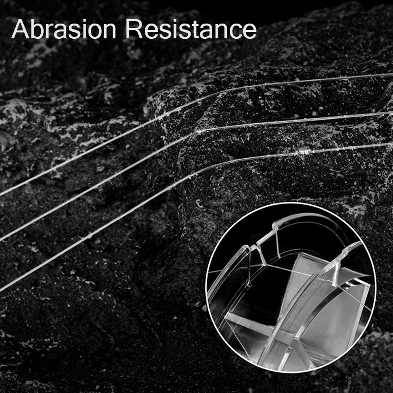 100M 100% fluorokarbónový rybársky vlasec, monofil, vysoko odolný voči oderu, neviditeľný drôtený vlasec na kapry, rybárstvo